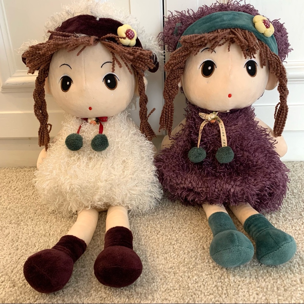 HWD‎ Kawaii Japanese Anime Plush Girl Toy Dolls 17”